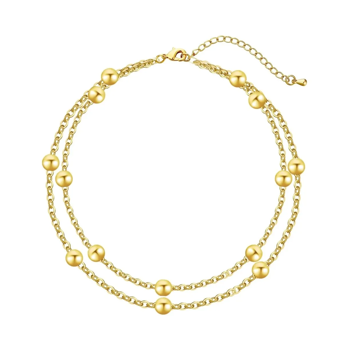 14K Gold Anklets Waterproof