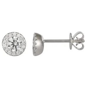 3/4 Carat Diamond Earrings