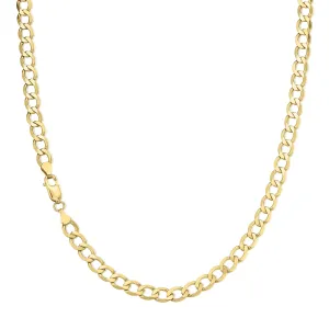 9ct Yellow Gold 60cm Long Curb 150 Gauge Chain