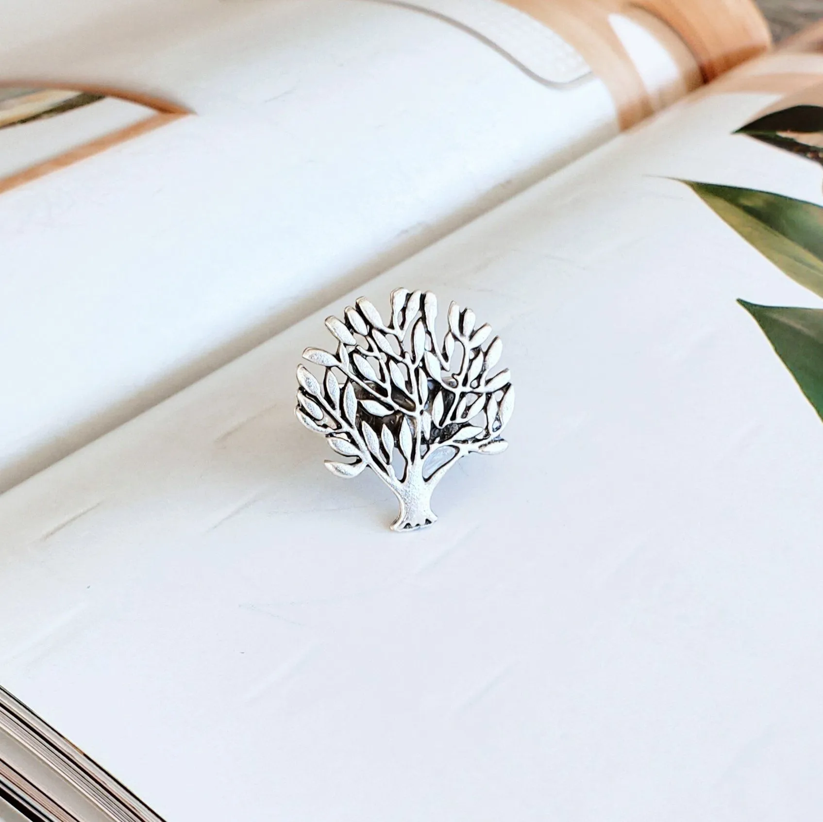 Anatolian Boho Ring - "Tree of Life"