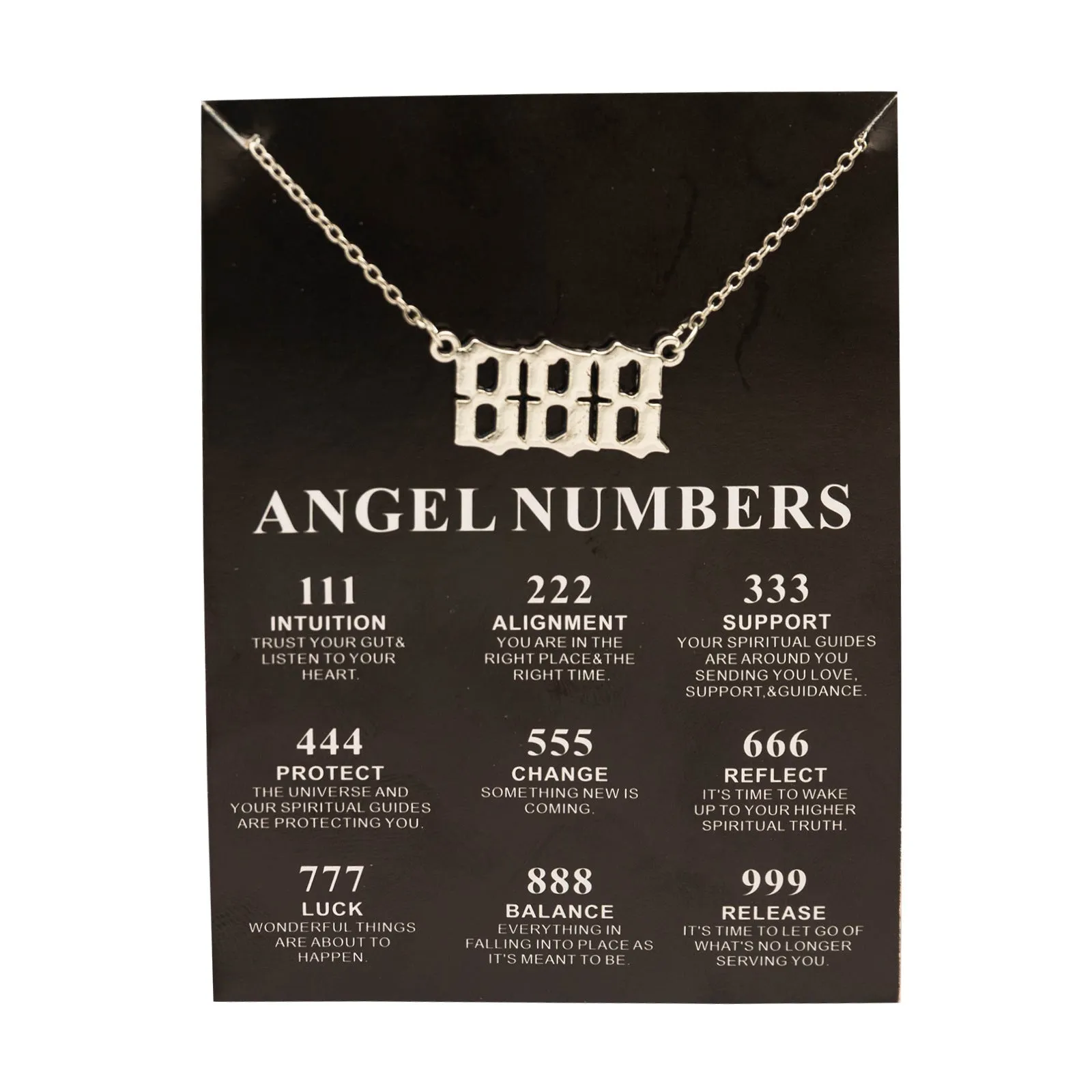 Angel Numbers Necklace