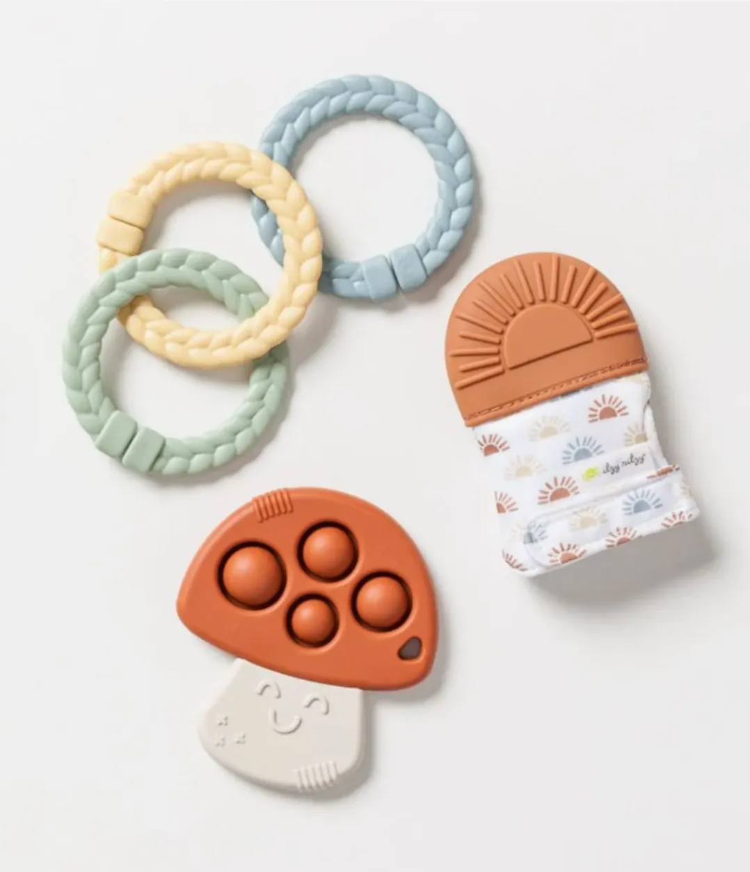 Baby Teether Gift Set | 3 Piece Set