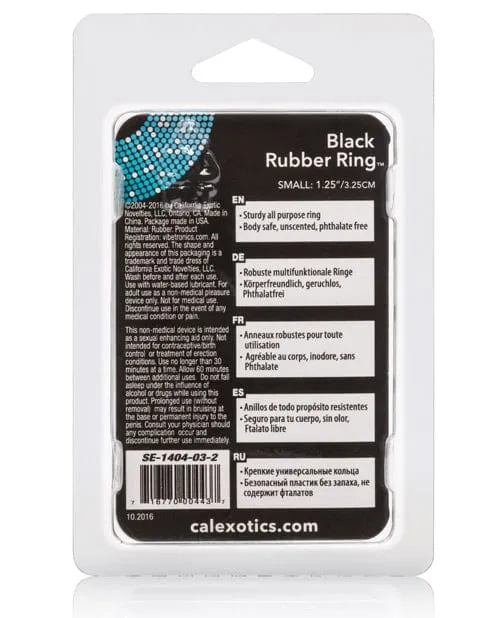 Black Rubber Ring