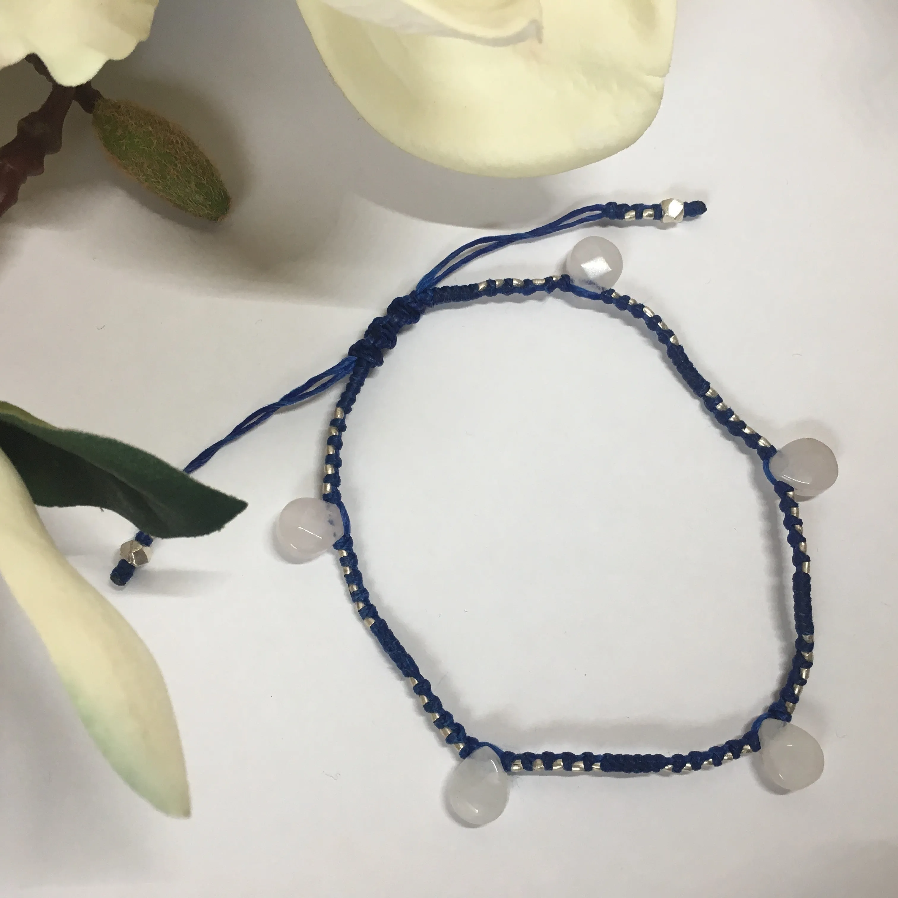 Blue Rose Anklet - VANK106