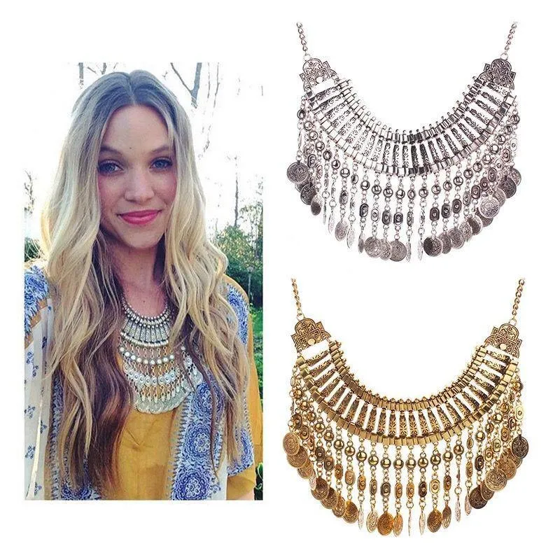 Bohemian Maxi Pendant Necklaces