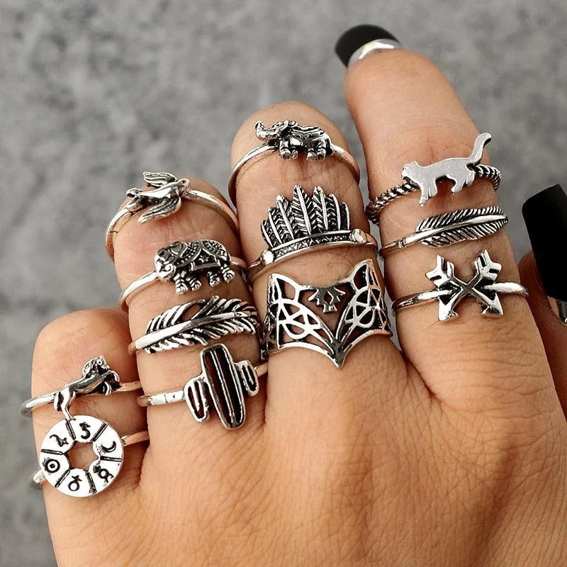 Boho Chic Ring Sets