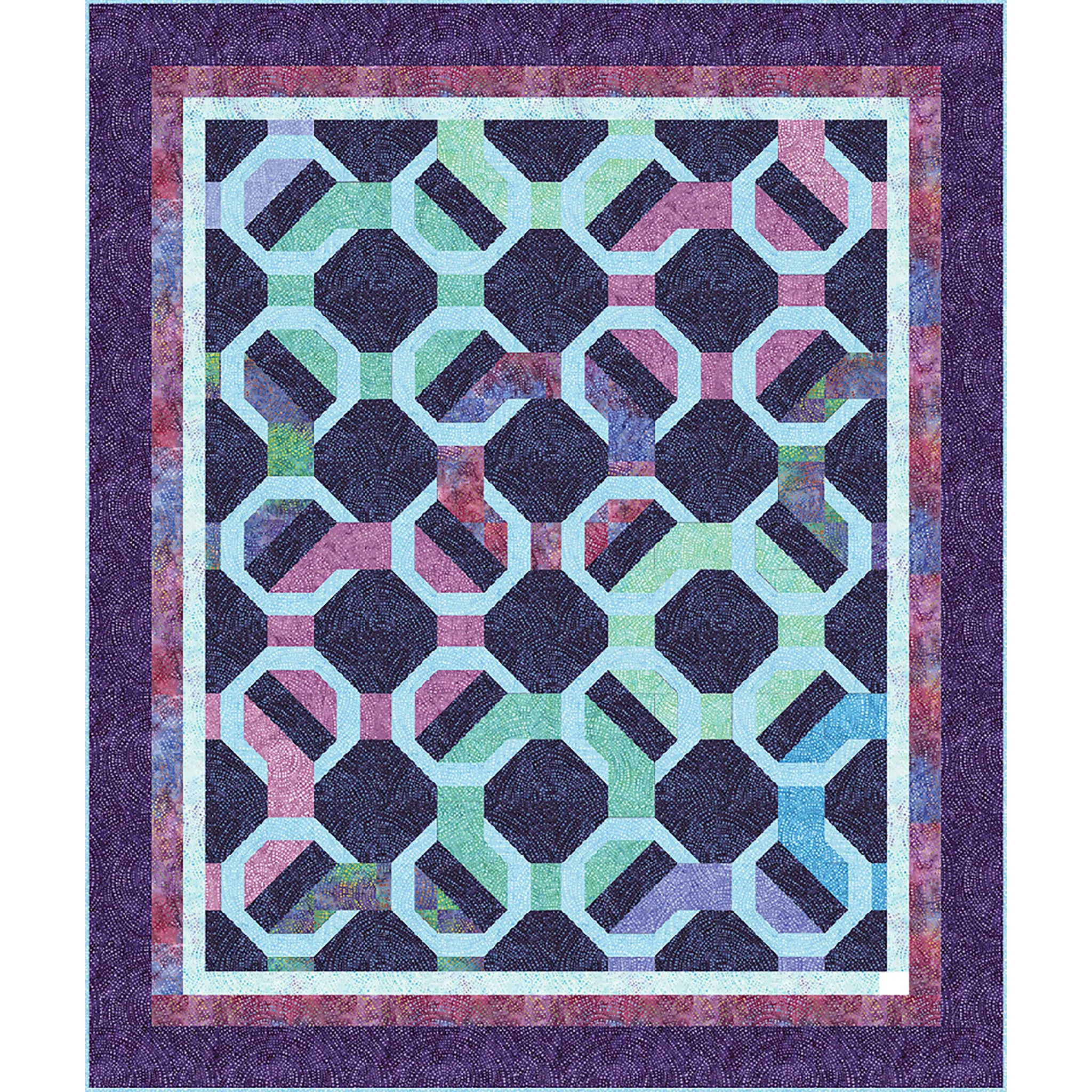 Chain Reaction III Quilt TWW-0474e - Downloadable Pattern