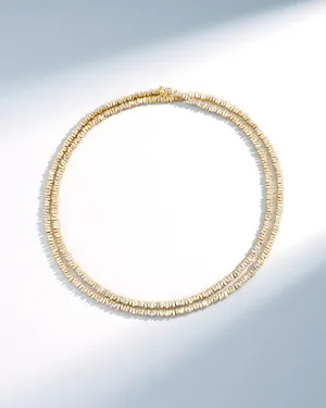 Classic Diamond 36" Inch Baguette Tennis Necklace