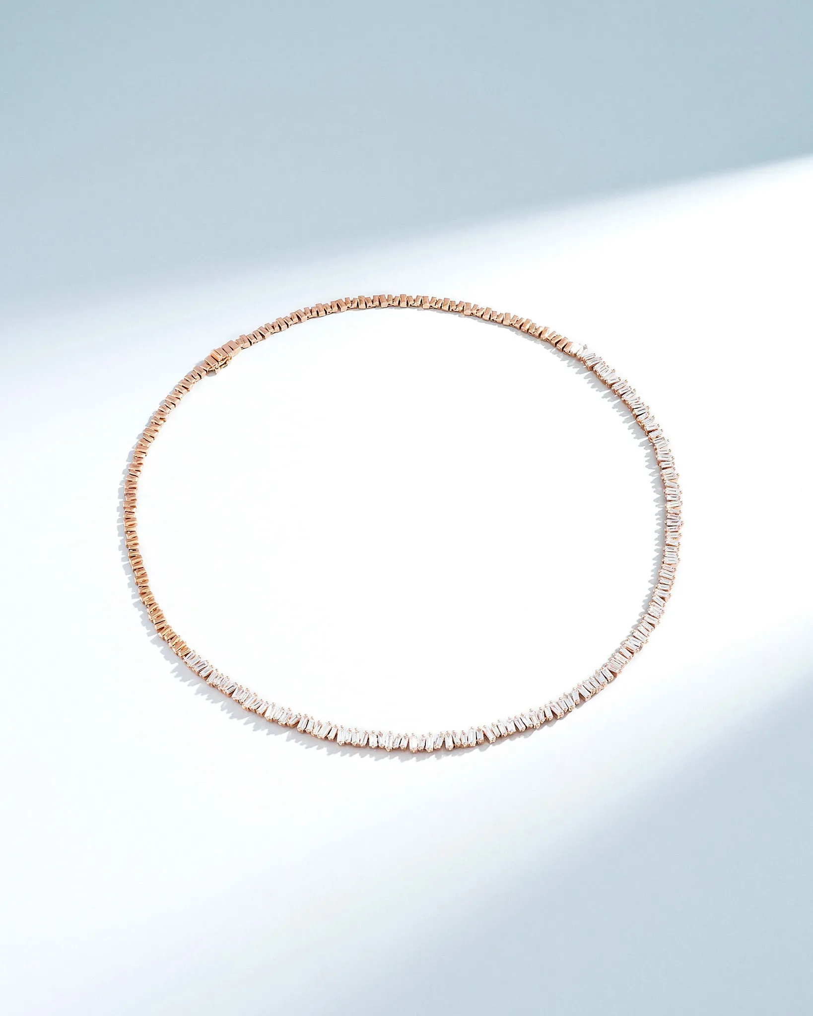 Classic Diamond Tennis Necklace