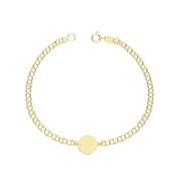 Classic Round Charm Bracelet