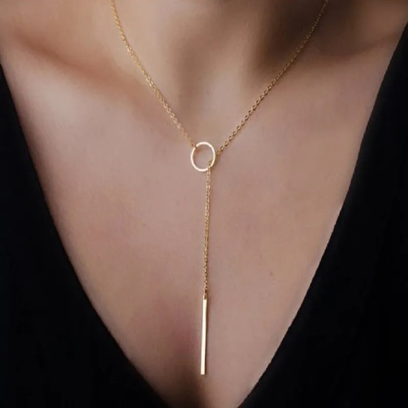 Cross Pendant Gold Color Choker Necklaces