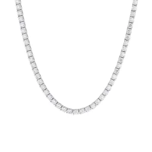 Divinely Classic Diamond Tennis Necklace 10ct