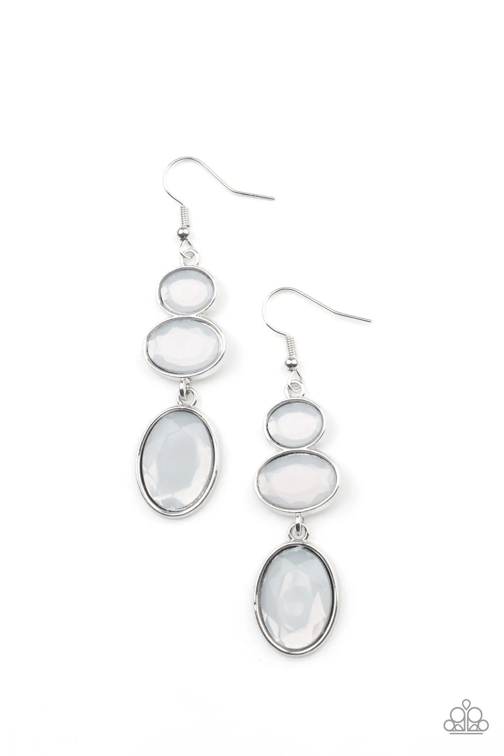 Earrings Tiers Of Tranquility - White E334