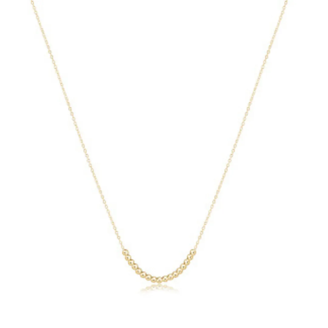 Enewton Classic Gold Beaded Bliss Necklace