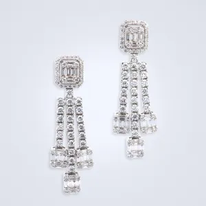 Ethereal Cascade Diamond Earrings