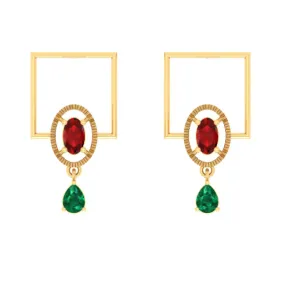 Ethereal Gold Earrings For The Festive Season