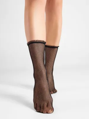 Fiore Bea Fishnet Socks 40 Denier