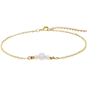 Gold Bead Ankle Bracelets