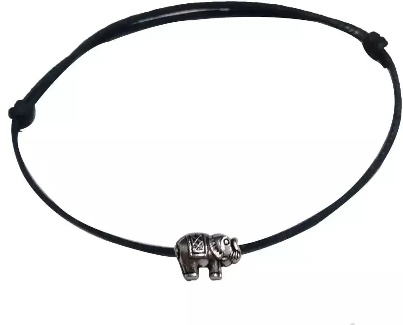 Gurjari Jewellers Thread Anklet Elephant Cotton Dori Anklet