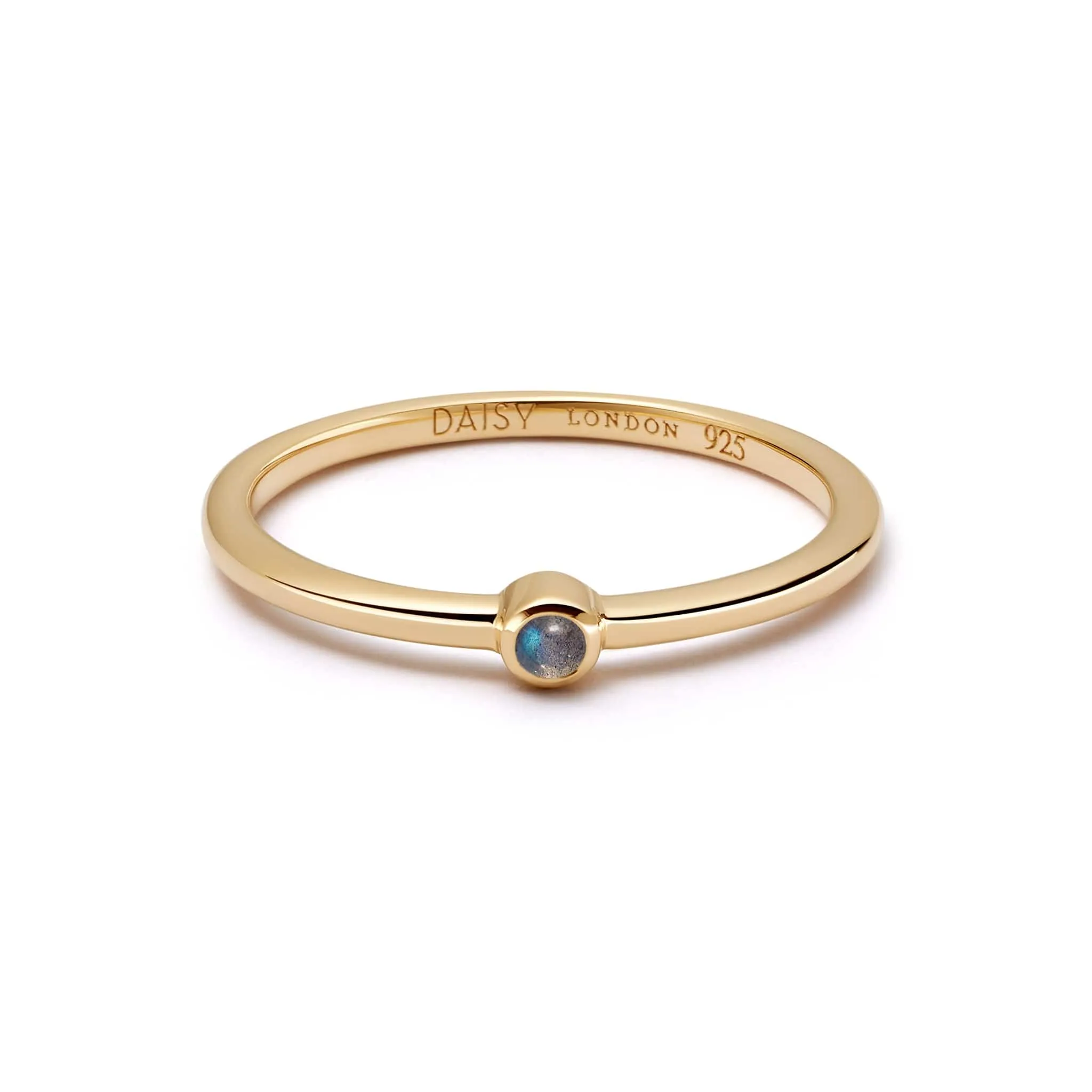 Healing Stone Ring 18ct Gold Plate