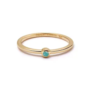 Healing Stone Ring 18ct Gold Plate