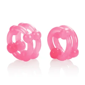 Island Rings - Double Stacker - Pink