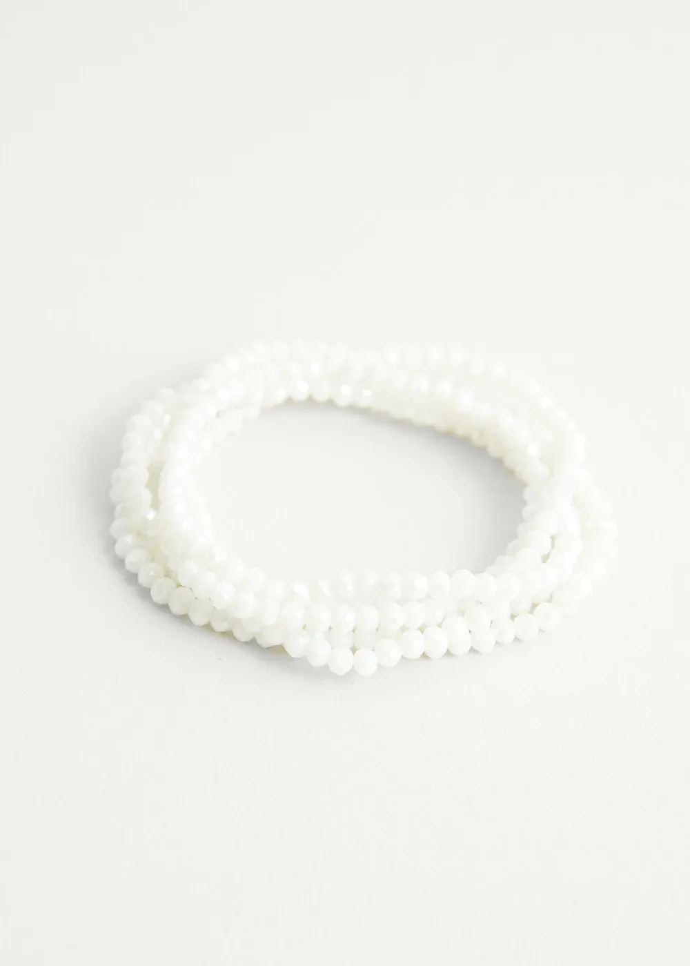 JULI CRYSTAL NECKLACE - WHITE