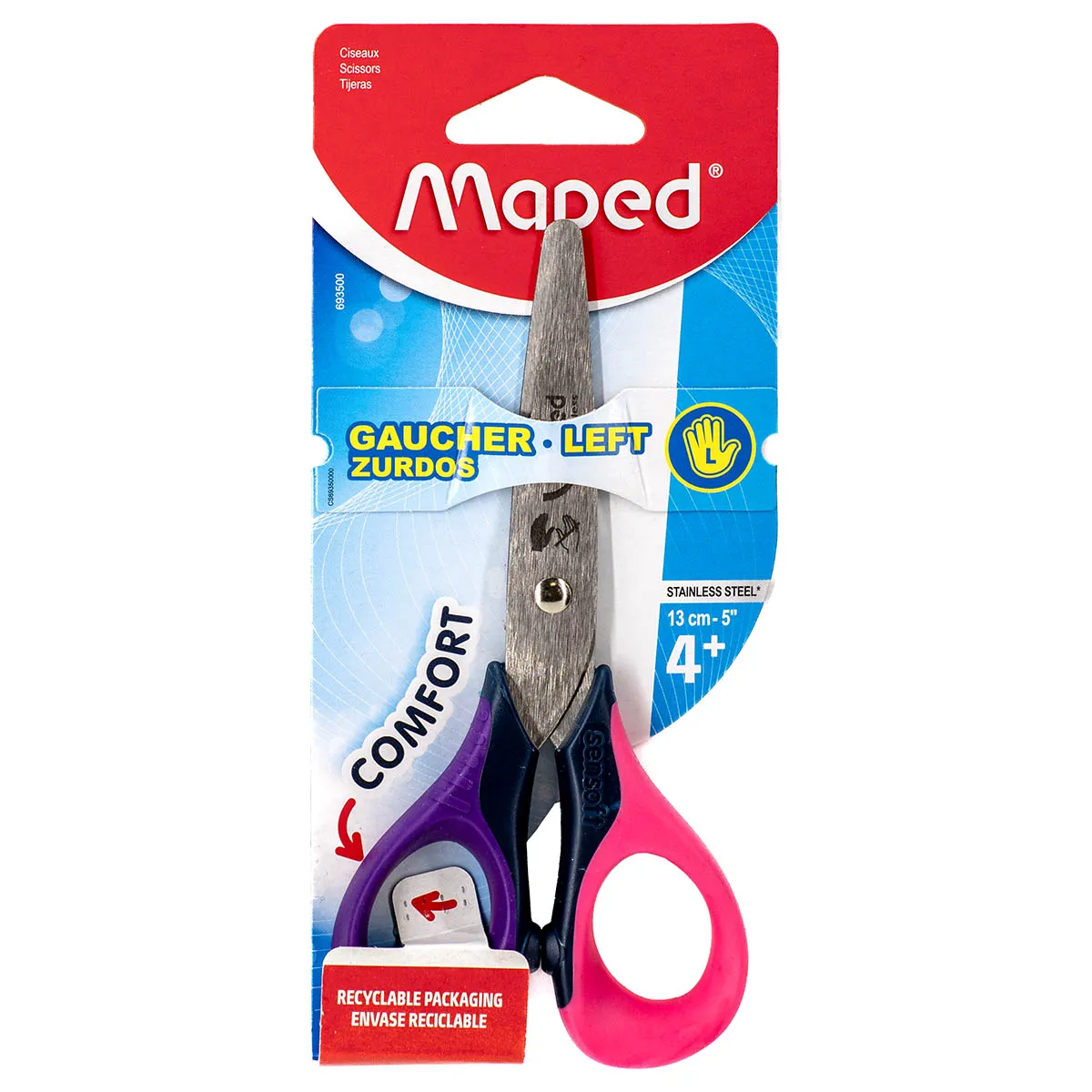 Maped Sensoft 3D Left Handed Scissors