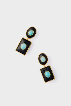 Midnight Ethereal Pool Earrings