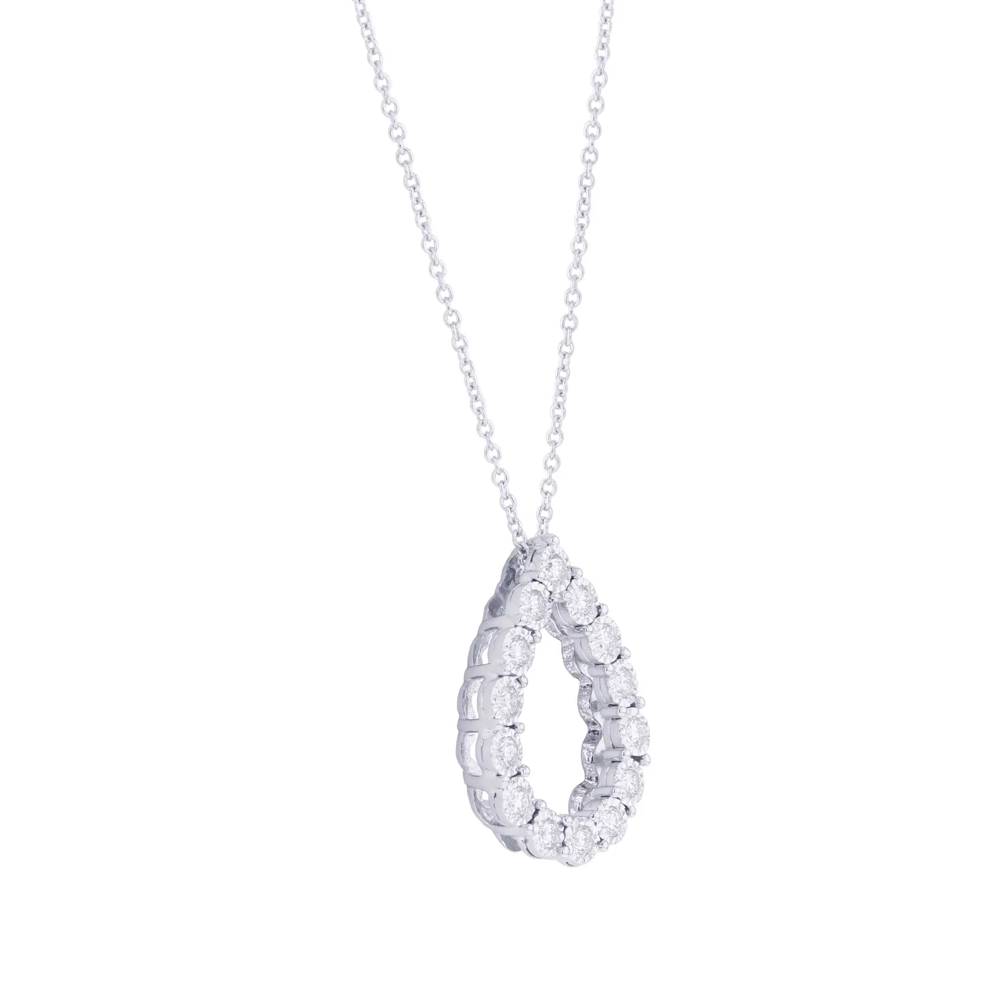 Mirage Dewdrop Diamond Pendant 1/3ct