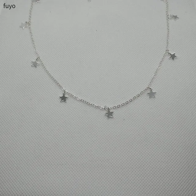 Moon Star Necklace