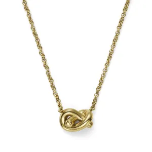 Olivia Burton Classic Lovers Knot Gold Plated Necklace 24100221