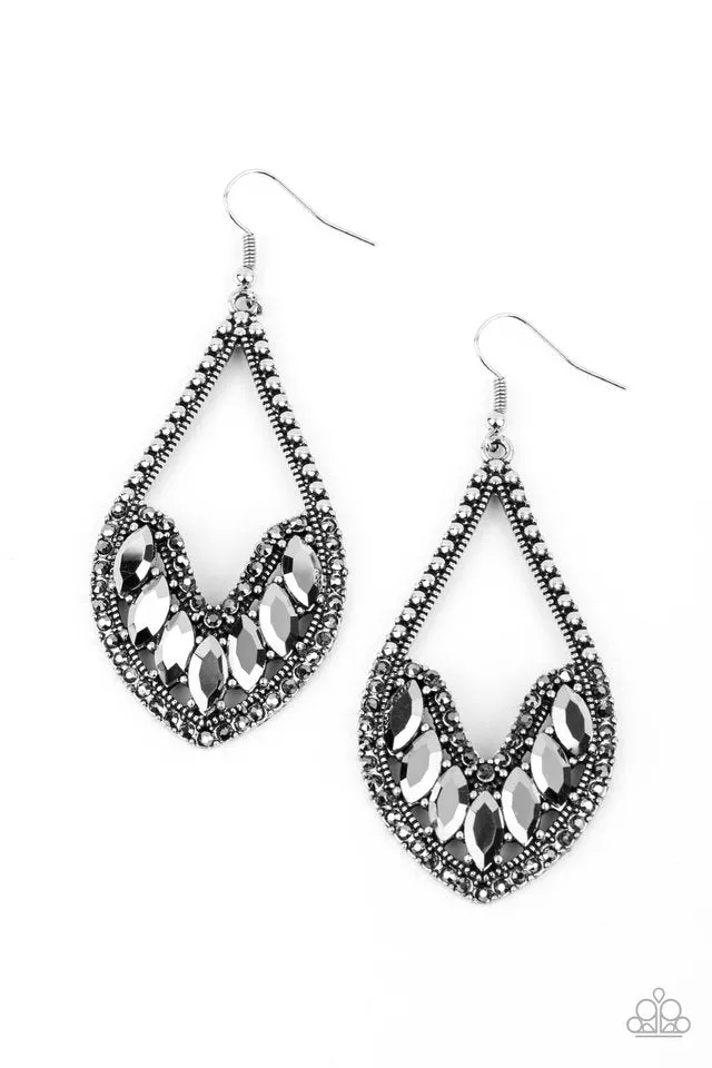 Paparazzi Earring ~ Ethereal Expressions - Silver