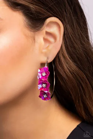 Paparazzi Ethereal Embellishment Pink Post Earrings