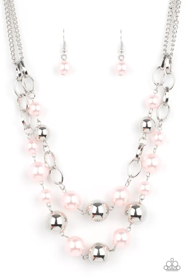 Paparazzi Necklace ~ COUNTESS Your Blessings - Pink