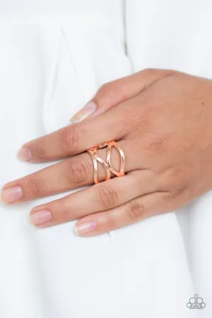 Paparazzi Ring ~ All Over The Place - Copper