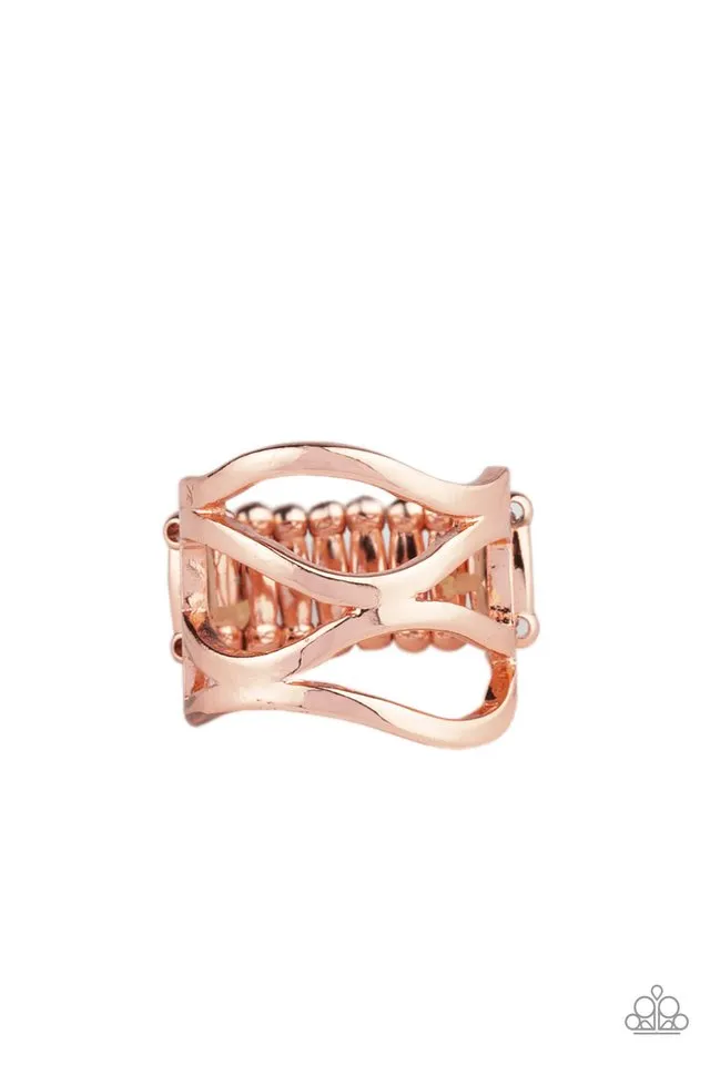 Paparazzi Ring ~ All Over The Place - Copper