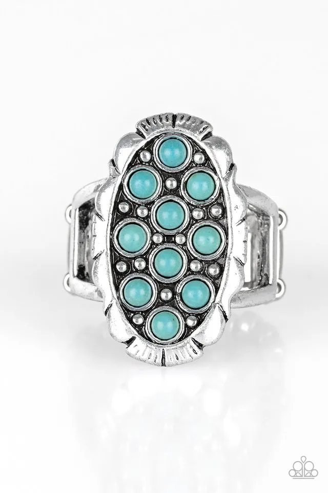 Paparazzi Ring ~ Cactus Garden - Blue