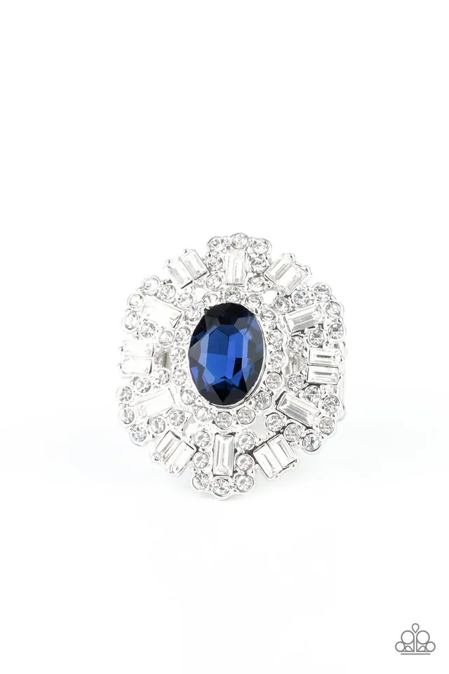 Paparazzi Ring ~ Iceberg Ahead - Blue