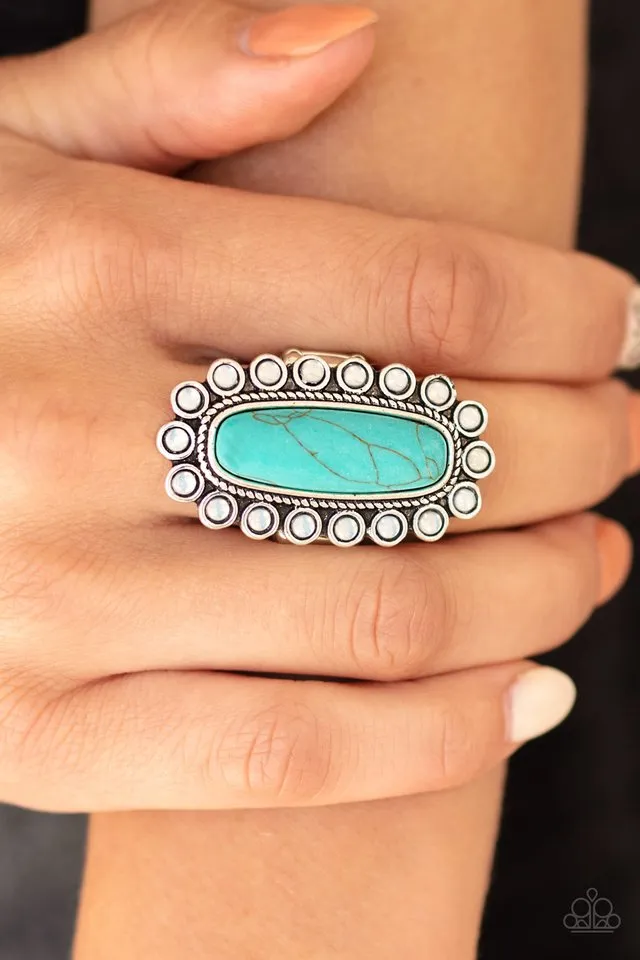 Paparazzi Ring ~ Mystic Oasis - Blue