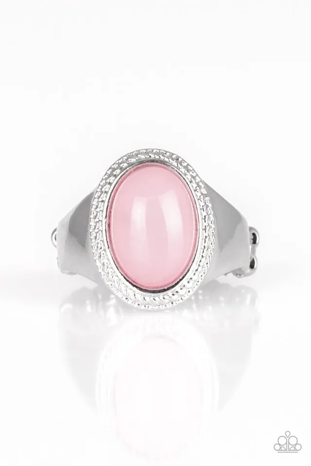 Paparazzi Ring ~ Mystically Malibu - Pink