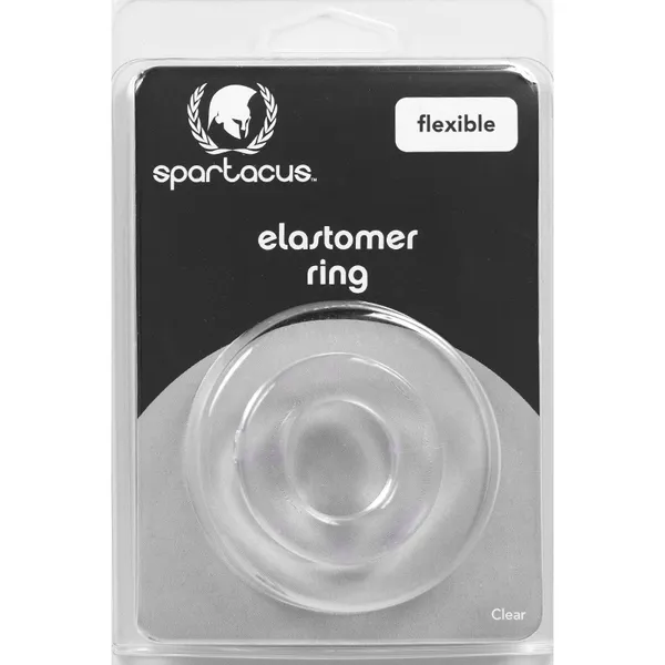 Relaxed Fit Elastomer C Ring - Clear