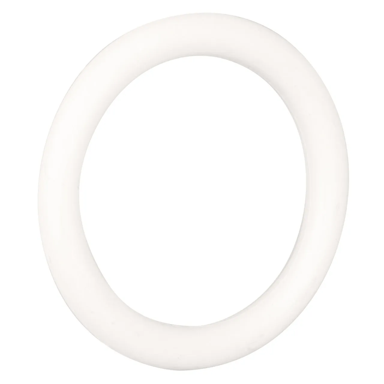 Rings! White Rubber Cock Ring - Medium