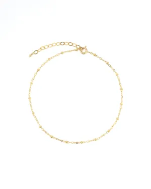 Satellite Cable Chain Anklet