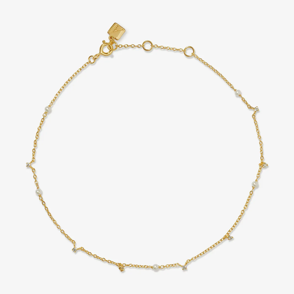 Sher pearl anklet