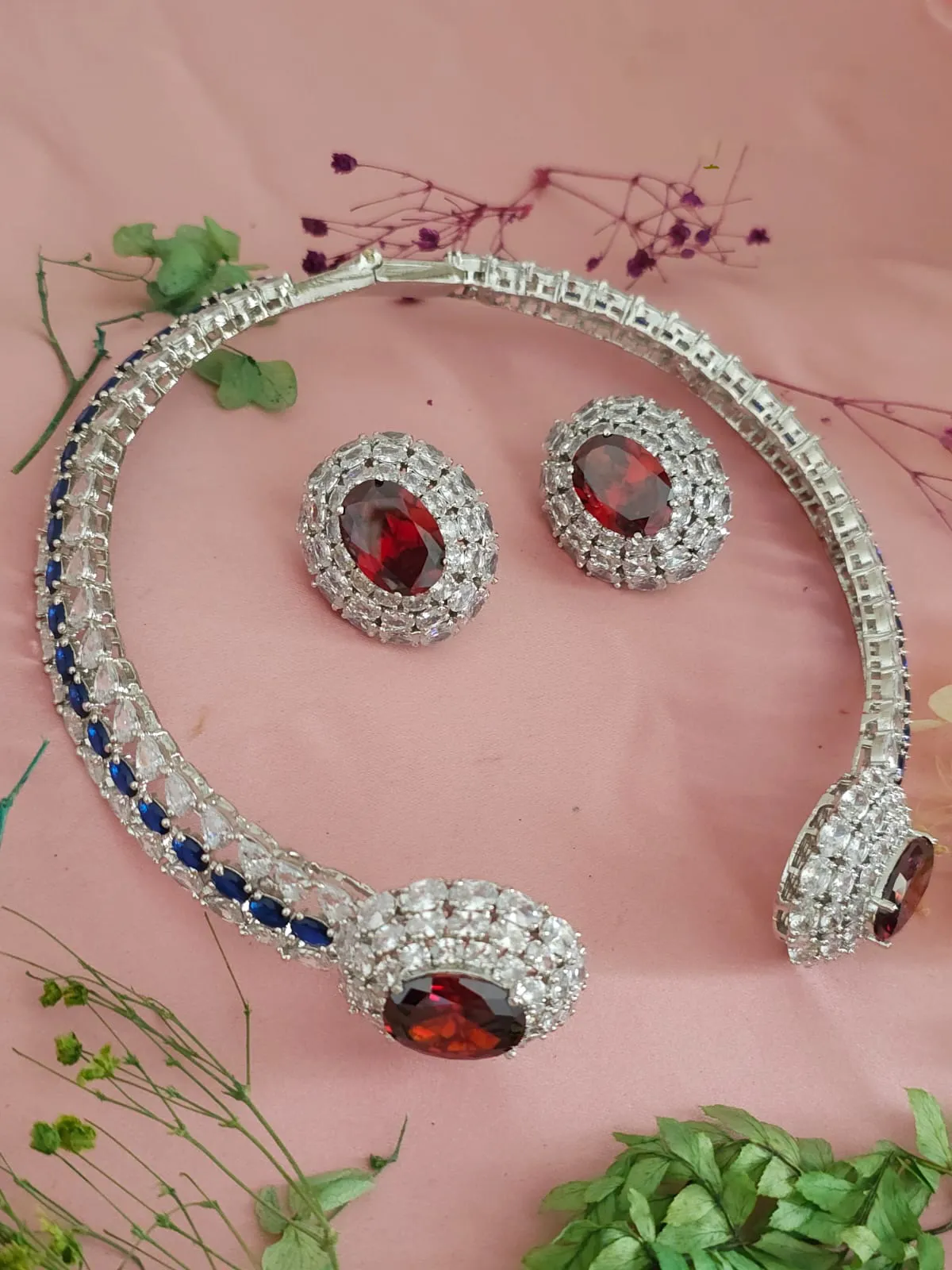 Sparkling Luxurious Handcrafted Polki Necklace Choker Set, Indian Luxurious Polki Jewelry Set, Bollywood Handmade Polki Necklace Set, Celebrities Polki Jewelry, Indian Polki Jewelry Set