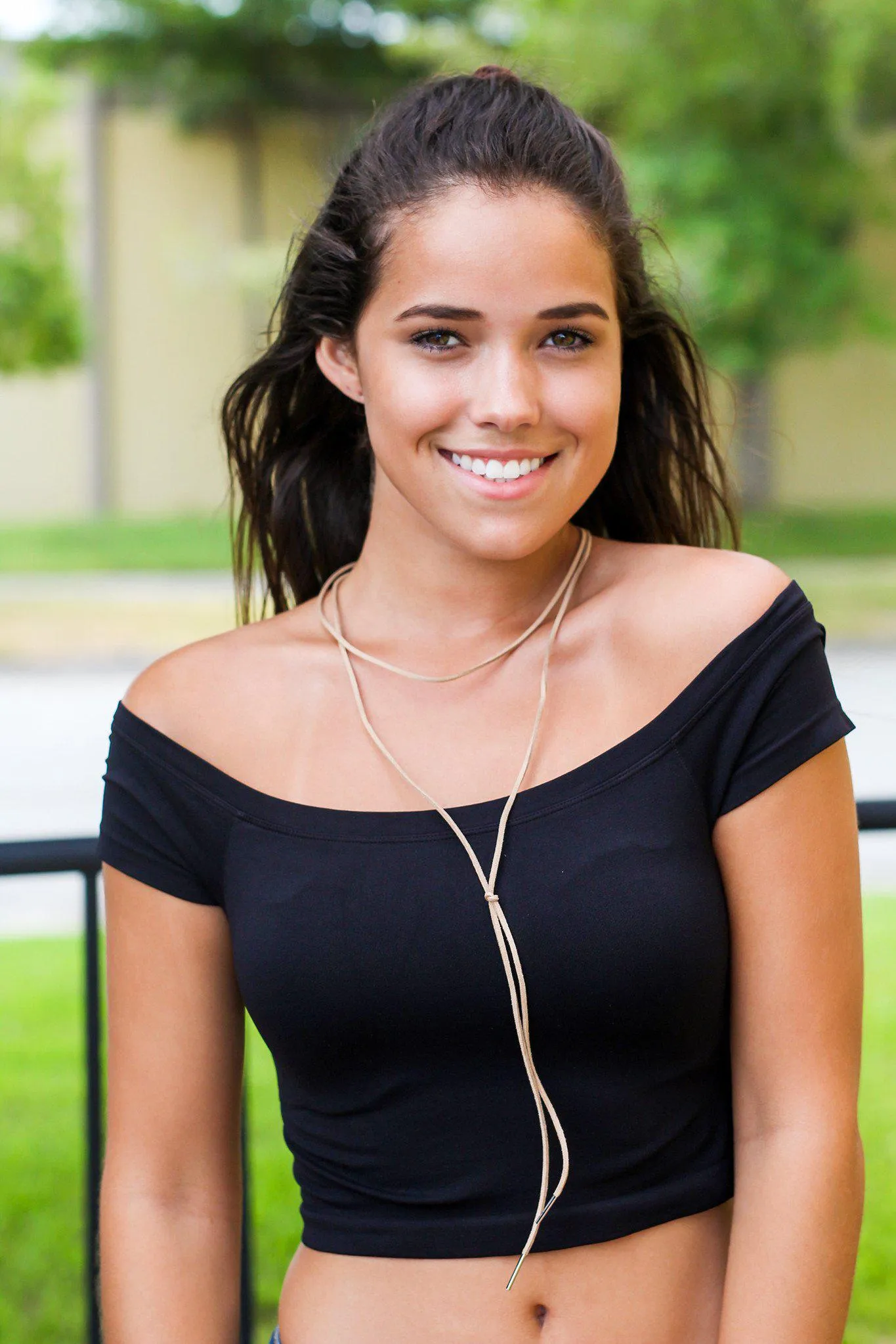 Tan Suede Wrap Around Choker