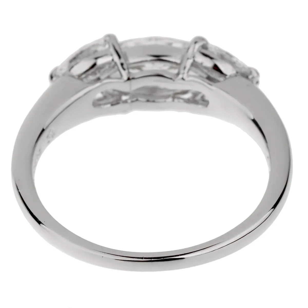 Tasaki Marquise Diamond Platinum Ring