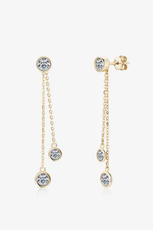 THE BELLA Moissanite Ethereal Earrings