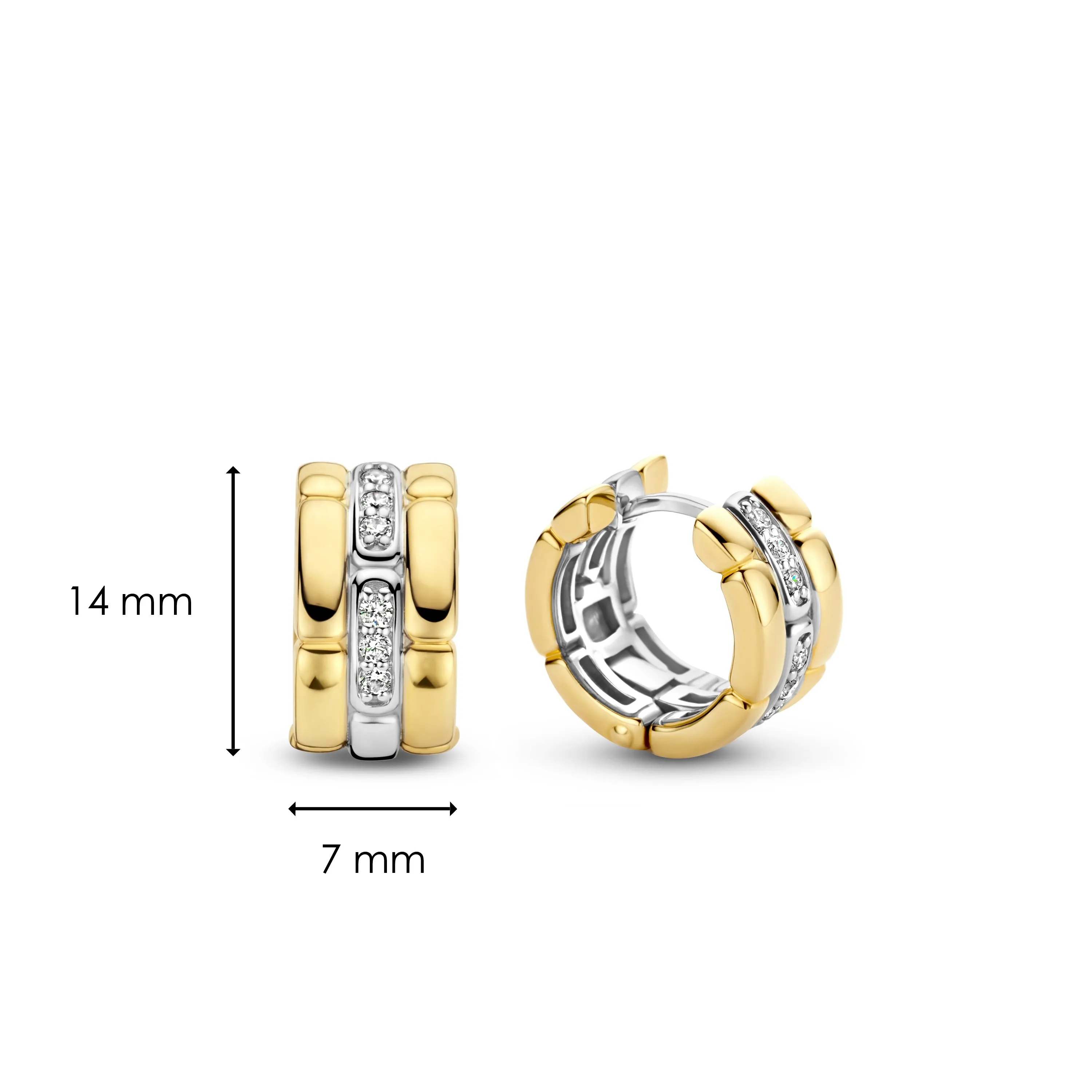 TI SENTO Small Hoops - 7890ZY